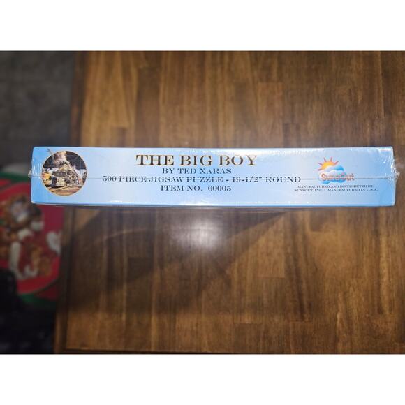 SunsOut The Big Boy by Ted Xaras Round Jigsaw Puzzle 500 Pieces - Picture 2 of 3